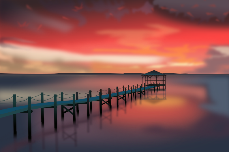 Maldivas Sunset