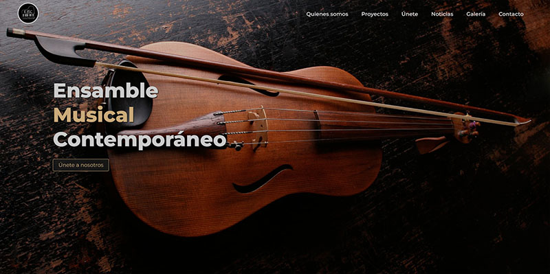 Ensamble Musical Contemporáneo Homepage