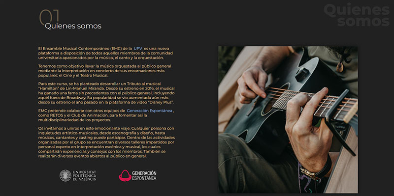 EMC Website Screenshot